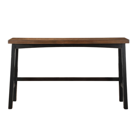 Caspian Black/Brown 4-Piece Pack Pub Height Set by Homelegance at Eve Furniture