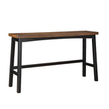 Caspian Black/Brown 4-Piece Pack Pub Height Set by Homelegance at Eve Furniture