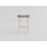 Caspian Black/Brown Pub Height Stool, Set of 2 by Homelegance at Eve Furniture