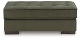 Caspian-Town Olive Oversized Accent Ottoman by Ashley at Eve Furniture
