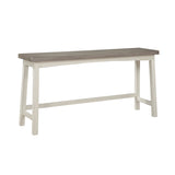 Caspian White/Coffee 4-Piece Pack Counter Height Set by Homelegance at Eve Furniture