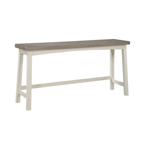 Caspian White/Coffee 4-Piece Pack Counter Height Set by Homelegance at Eve Furniture