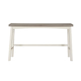 Caspian White/Coffee 4-Piece Pack Pub Height Set by Homelegance at Eve Furniture