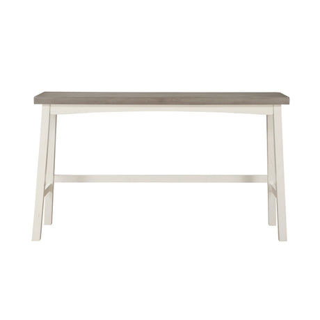 Caspian White/Coffee 4-Piece Pack Pub Height Set by Homelegance at Eve Furniture