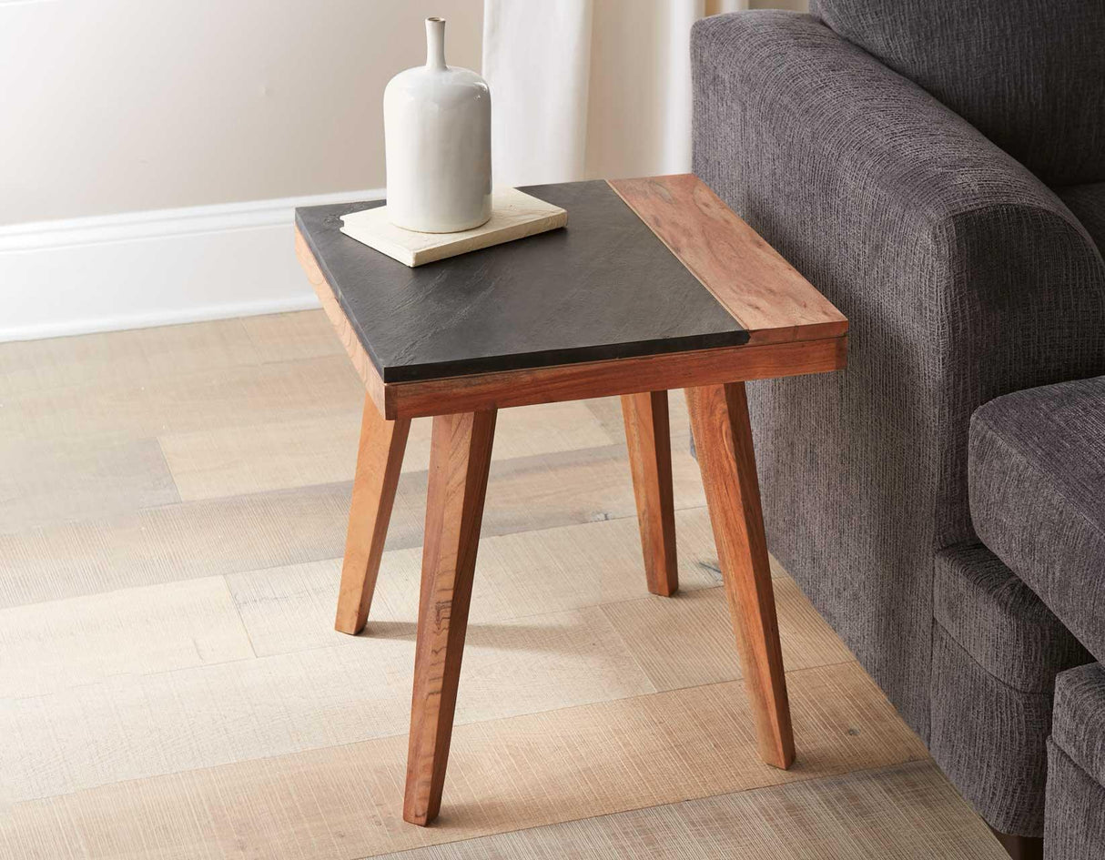 Caspian Square End Table by Steve Silver at Eve Furniture