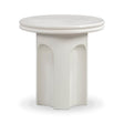Cassandra Ivory Indoor/Outdoor Concrete Side Table by TOV Furniture at Eve Furniture
