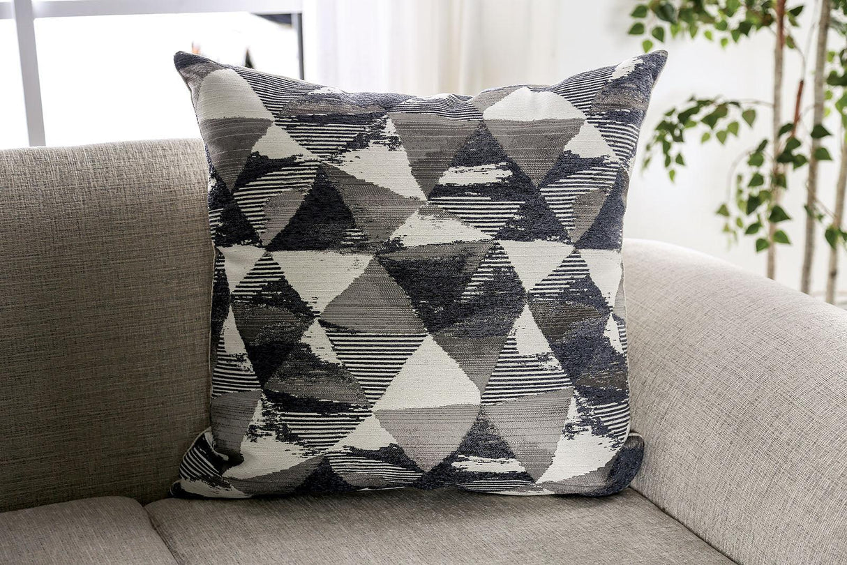 Cassani Light Gray/Walnut Loveseat by Furniture of America at Eve Furniture