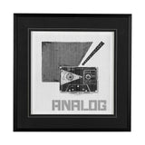 Cassette Tape I by Alarm a Hand Embellished Textured Framed Art Print Matted under Glass by Mercana at Eve Furniture