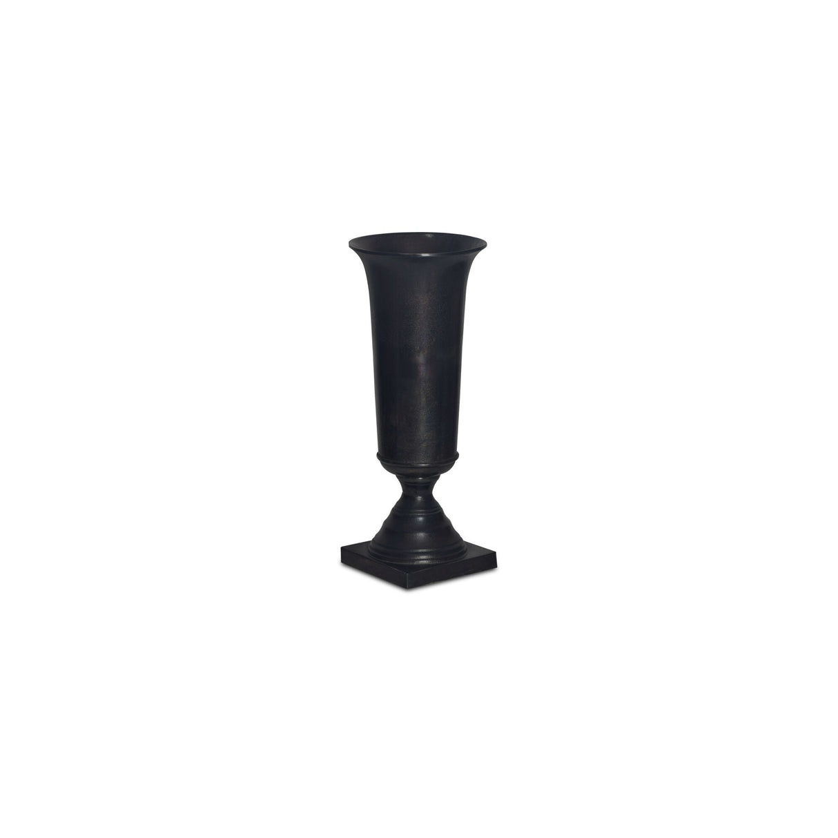 Cassia Black Cast Aluminum Vase by Moe's Home at Eve Furniture