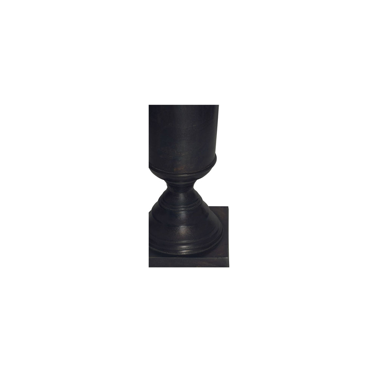 Cassia Black Cast Aluminum Vase by Moe's Home at Eve Furniture