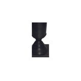 Cassia Black Cast Aluminum Vase by Moe's Home at Eve Furniture