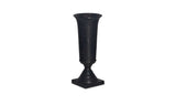 Cassia Cast Aluminum Vase Black by Moe's Home at Eve Furniture