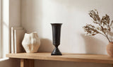 Cassia Cast Aluminum Vase Black by Moe's Home at Eve Furniture