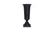 Cassia Cast Aluminum Vase Black by Moe's Home at Eve Furniture