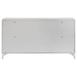 Cassia White High Gloss 6-drawer Bedroom Dresser Cabinet by Coaster at Eve Furniture
