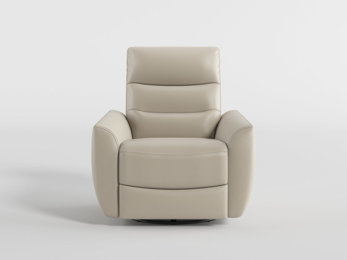 Cassian Dark Brown Swivel Glider Reclining Chair