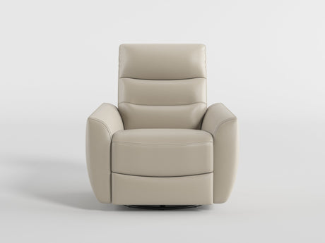 Cassian Dark Brown Swivel Glider Reclining Chair by Homelegance at Eve Furniture