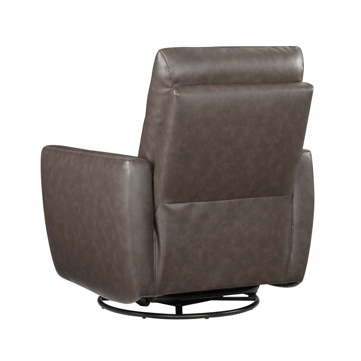 Cassian Dark Brown Swivel Glider Reclining Chair