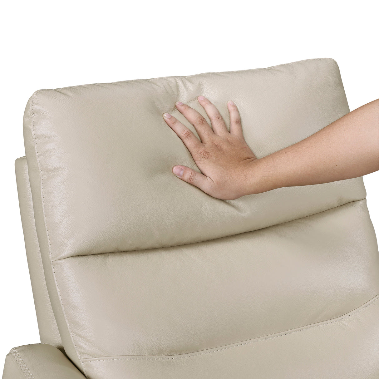 Cassian Taupe Swivel Glider Reclining Chair