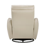 Cassian Taupe Swivel Glider Reclining Chair