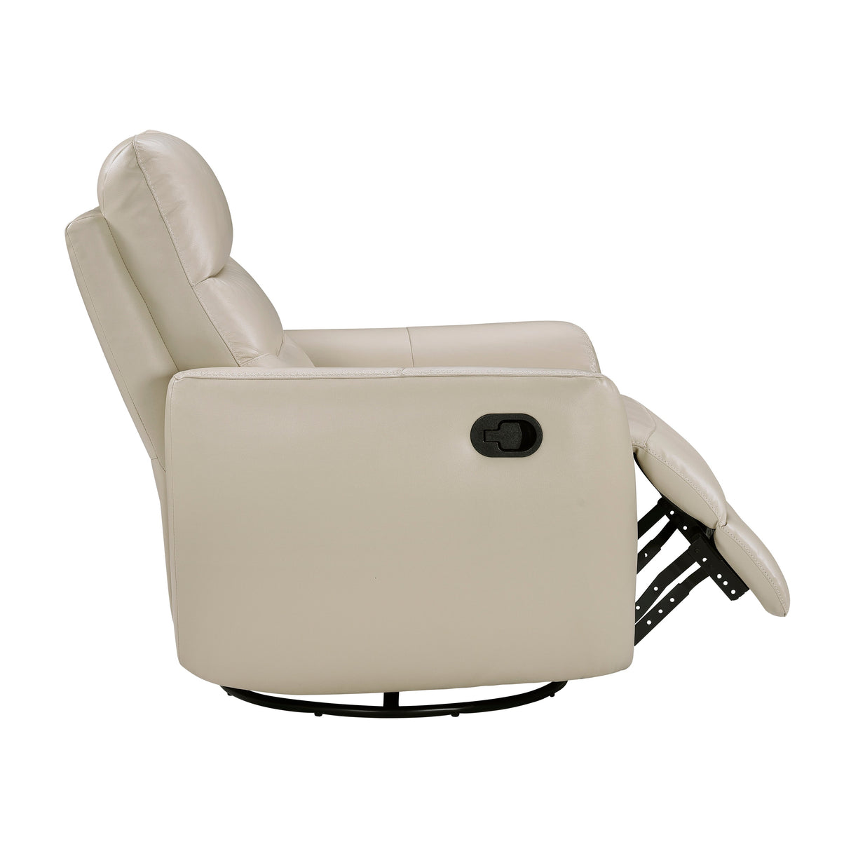 Cassian Taupe Swivel Glider Reclining Chair