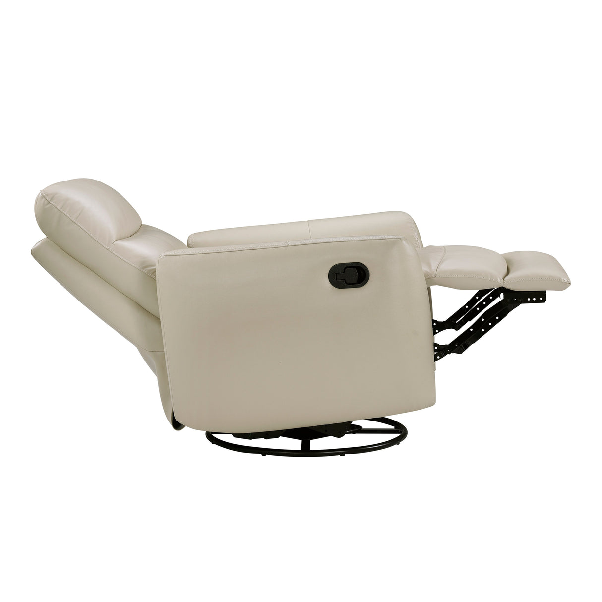Cassian Taupe Swivel Glider Reclining Chair