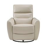 Cassian Taupe Swivel Glider Reclining Chair