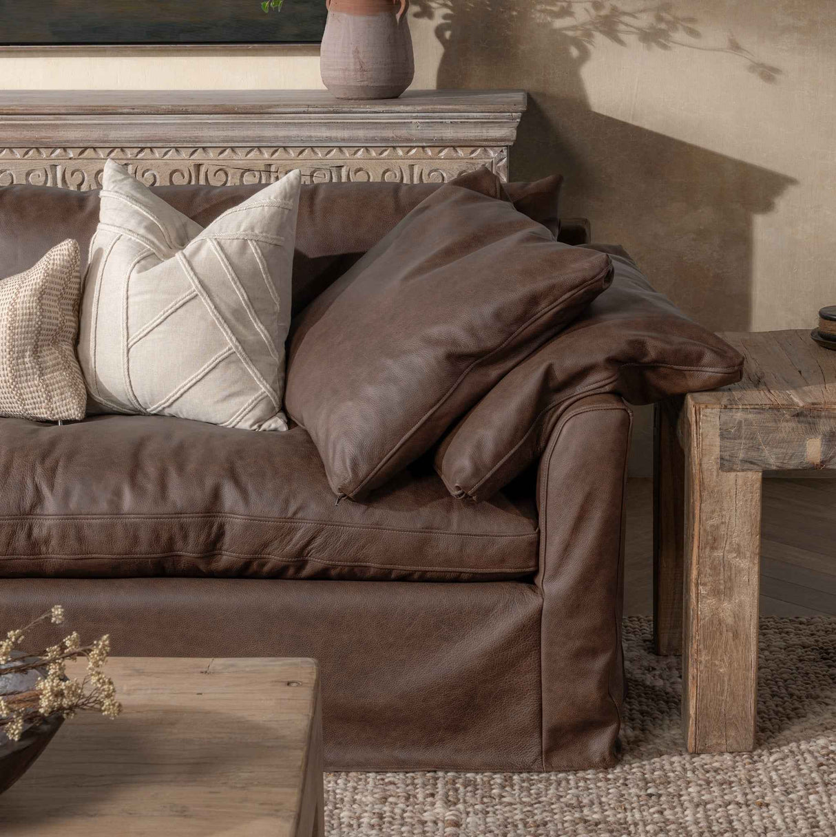 Cassiano Slip Cover Sofa by Classic Home at Eve Furniture