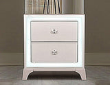 Cassie Illuminating 4-Piece Glam King Bedroom Set by Steve Silver at Eve Furniture