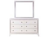 Cassie Illuminating 4-Piece Glam King Bedroom Set by Steve Silver at Eve Furniture