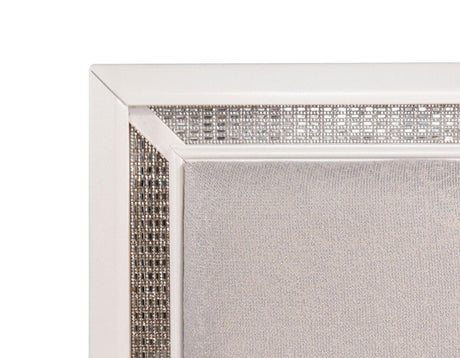 Cassie Illuminating 4-Piece Glam King Bedroom Set by Steve Silver at Eve Furniture