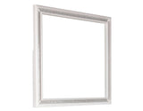 Cassie Illuminating Glam Mirror, Shimmering Pearl Finish by Steve Silver at Eve Furniture