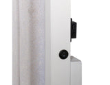 Cassie Illuminating King Bed, Shimmering Pearl Finish by Steve Silver at Eve Furniture