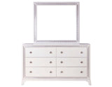 Cassie Illuminating Pearl Bedroom Set by Steve Silver at Eve Furniture