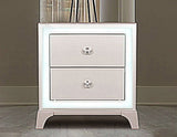 Cassie Illuminating Pearl Bedroom Set by Steve Silver at Eve Furniture
