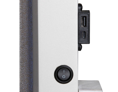 Cassie Illuminating Pearl Bedroom Set by Steve Silver at Eve Furniture