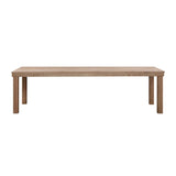 Cassie Natural Outdoor Rectangular Dining Table by TOV Furniture at Eve Furniture