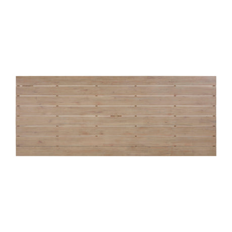 Cassie Natural Outdoor Rectangular Dining Table by TOV Furniture at Eve Furniture