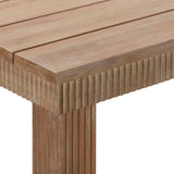 Cassie Natural Outdoor Rectangular Dining Table by TOV Furniture at Eve Furniture