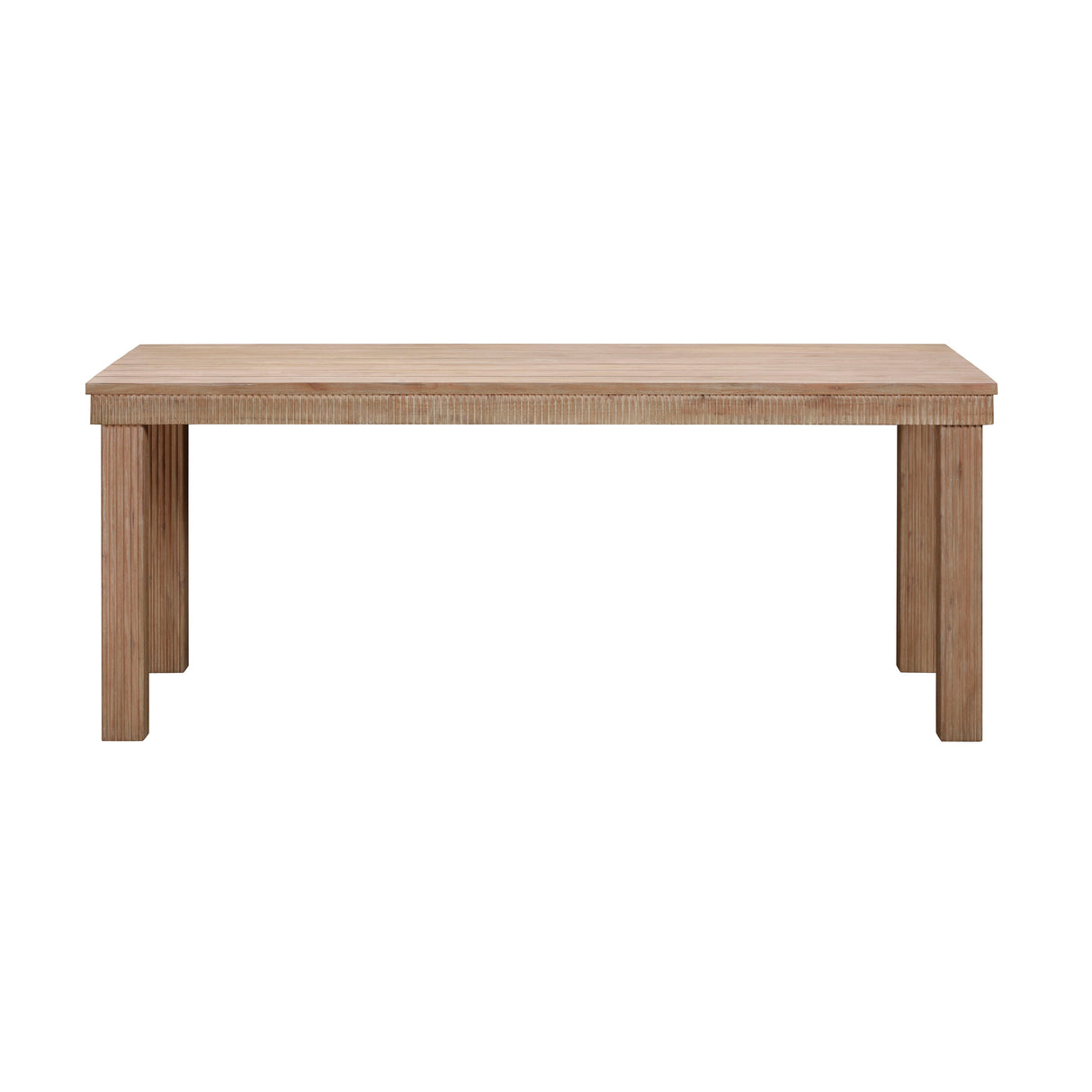 Cassie Natural Outdoor Rectangular Dining Table by TOV Furniture at Eve Furniture