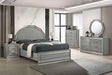 Cassiopeia Metallic Gray 5-Piece Queen Bedroom Set by Furniture of America at Eve Furniture