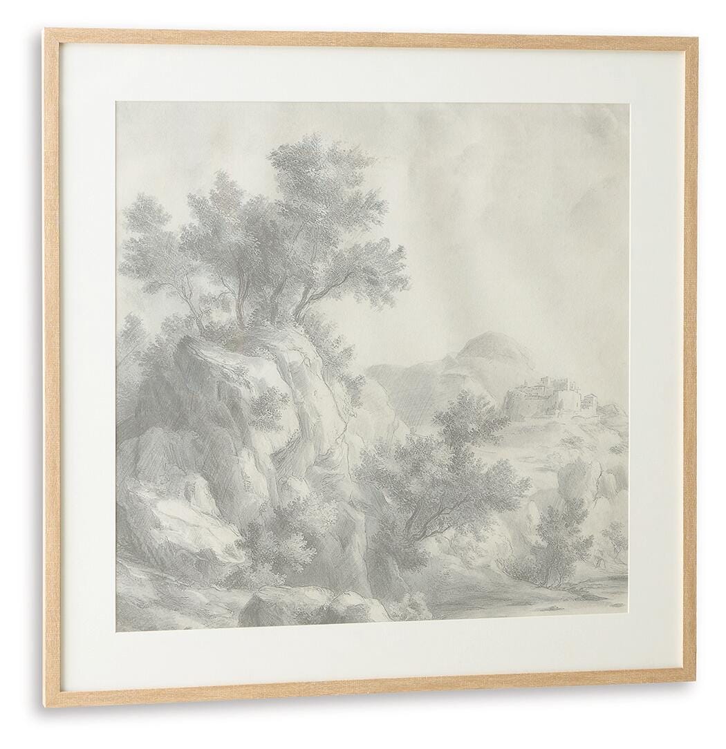 Casslock Gray Wall Art by Ashley at Eve Furniture