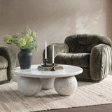 Castello Atenea White Coffee Table by Classic Home at Eve Furniture