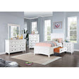 Castile White 4-Piece Youth Bedroom Set by Furniture of America at Eve Furniture