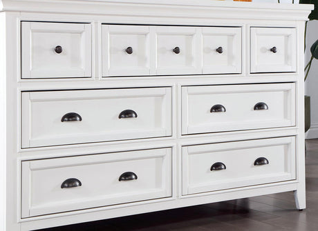 Castile White Dresser by Furniture of America at Eve Furniture