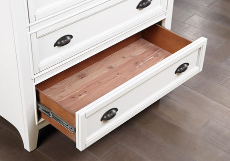 Castile White Chest by Furniture of America at Eve Furniture