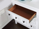 Castile White Night Stand by Furniture of America at Eve Furniture