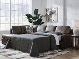 Castille Way Fossil 2-Piece Sleeper Sectional With LAF Corner Chaise by Ashley Furniture at Eve Furniture