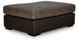 Castille Way Fossil Oversized Accent Ottoman by Ashley at Eve Furniture