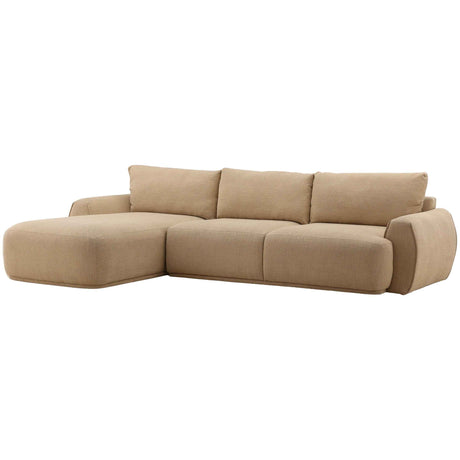Castillo Chaise Sectional, Sand by Dovetail at Eve Furniture